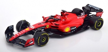 16812L  Ferrari SF-23 F1 2023 #16 Charles Leclerc 1:18